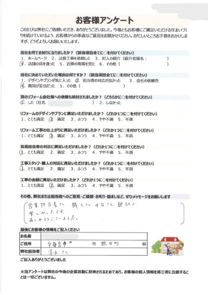 宇都宮市鶴田町　K様邸